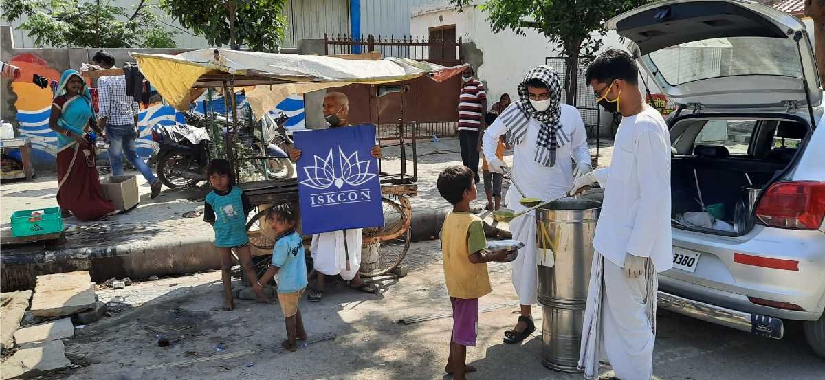Food Distribution (Anna Daan) on Sri Krishna Janmashtami-0